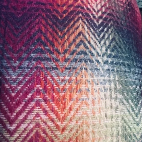 Missoni Italy NWT Luxury Multicolor Zigzag Pattern Down Filled Accent Pillow - Picture 6 of 10